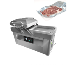 DZ400/2SB Two chambers automatic sausage vacuum packing machine for food commercial